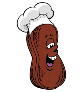 Peanut Butter Cook-Off peanut mascot